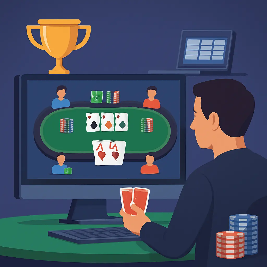 Hoe win je een online MTT (Multi Table Tournament)?